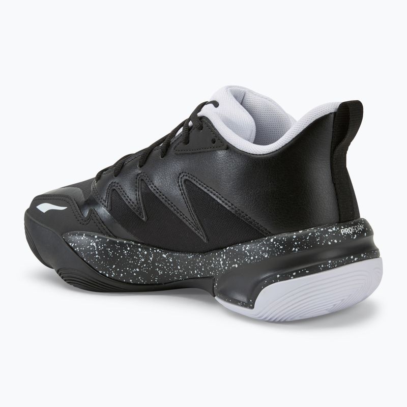 Pánska basketbalová obuv PUMA Genetics Speckle puma black/puma white 3