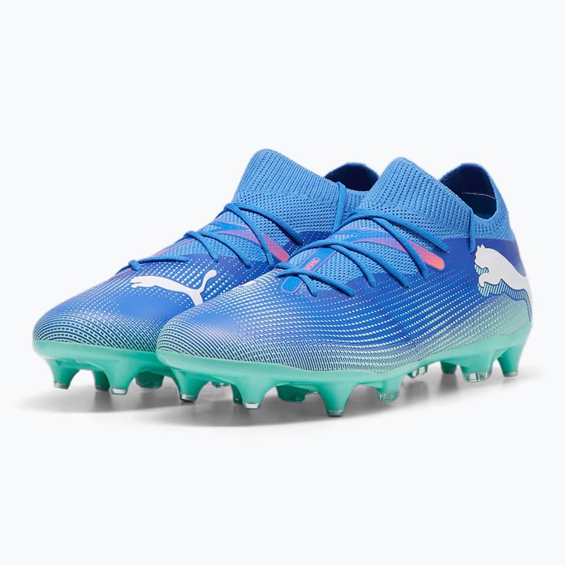 Kopačky PUMA Future 7 Match MxSG blue mazing/puma white/electric peppermint