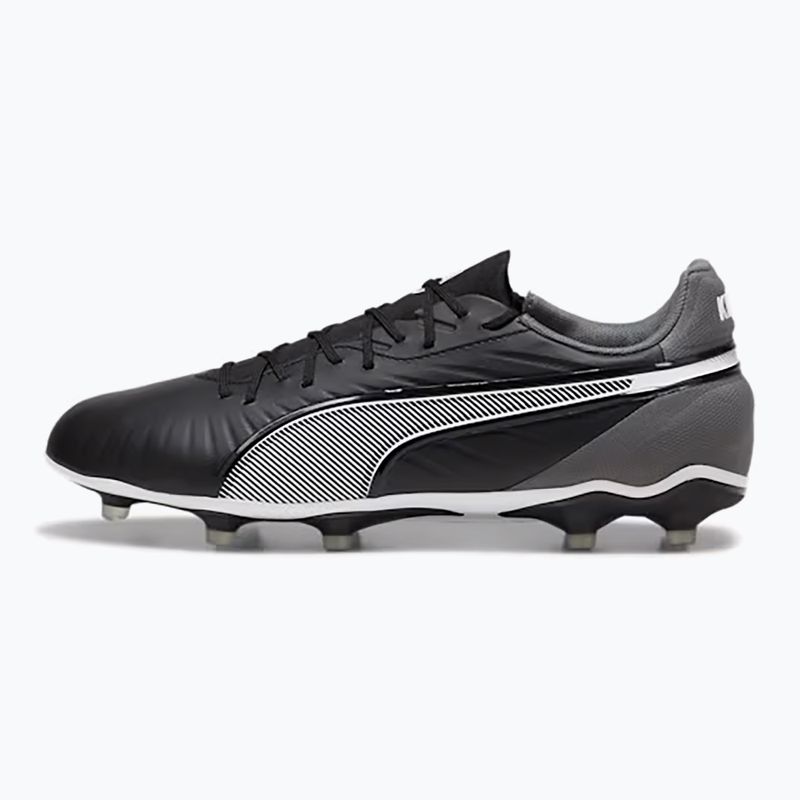 Futbalová obuv/ kopačky PUMA King Match FG/AG puma black/puma white/cool dark grey 8