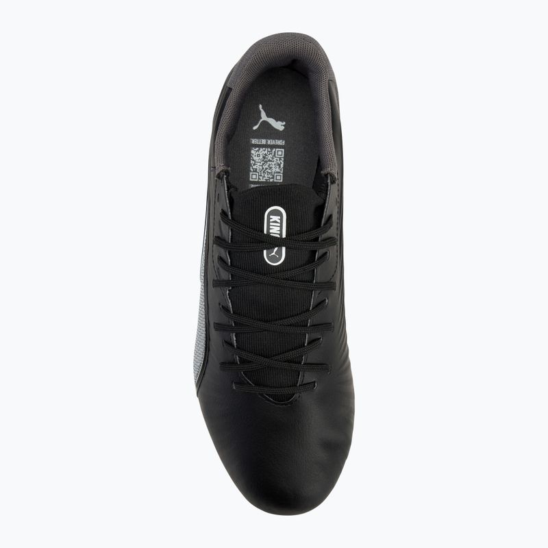 Futbalová obuv/ kopačky PUMA King Match FG/AG puma black/puma white/cool dark grey 5
