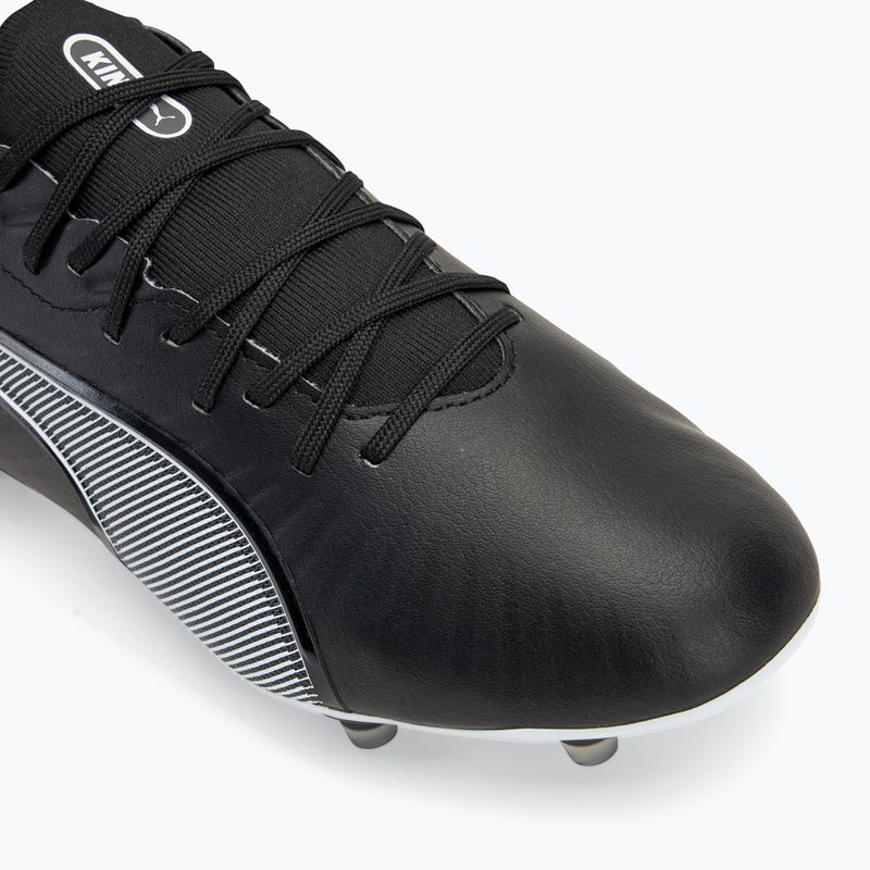 Futbalová obuv/ kopačky PUMA King Match FG/AG puma black/puma white/cool dark grey 7