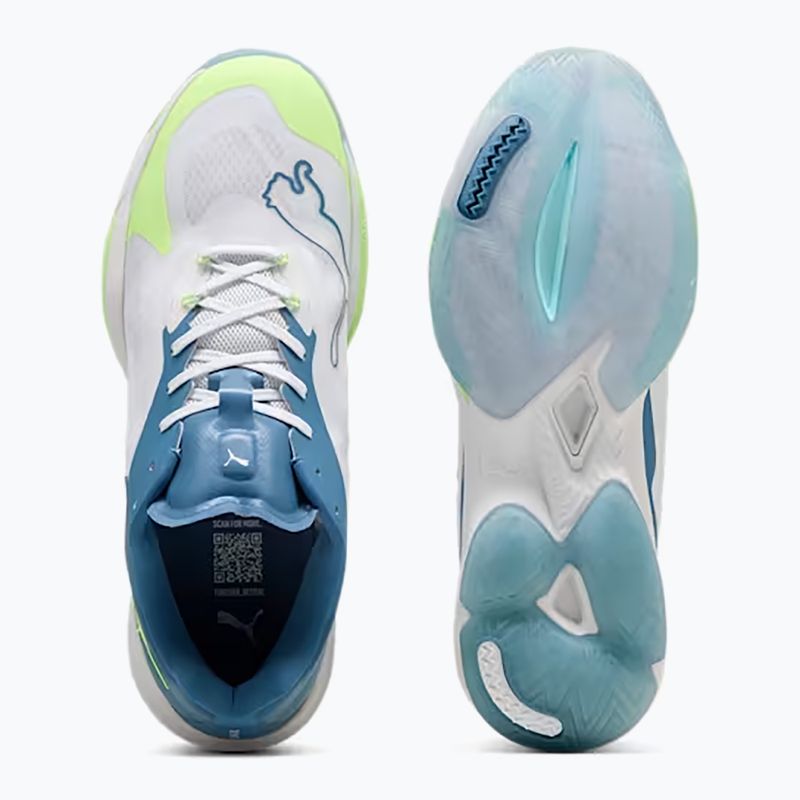 Topánky PUMA Vantage Nitro puma white/ blue horizon/ fizzy apple 11