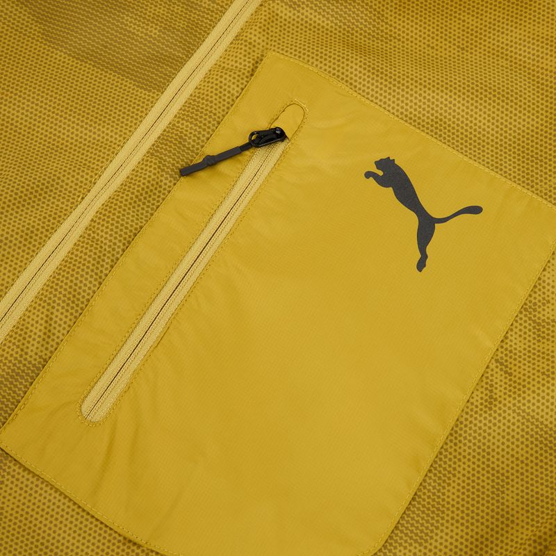 Pánska bežecká bunda Puma Seasons Windcell Running Jacket gold 3