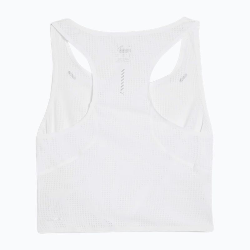 Pánske bežecké tielko PUMA Run Ultraspun Singlet puma white/aop 2