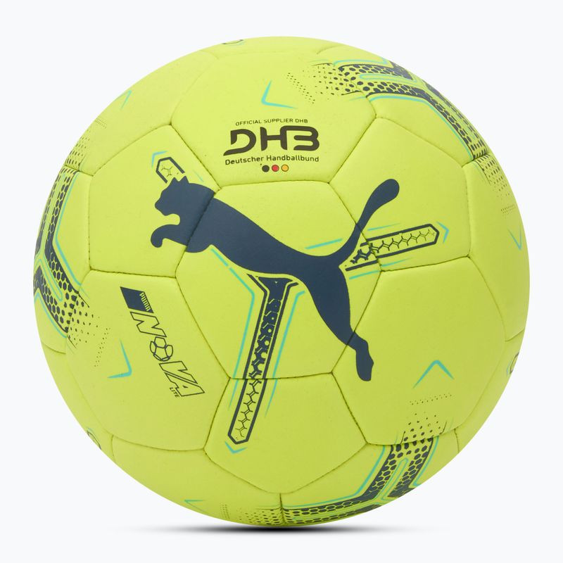 Hádzanárska lopta PUMA Nova Lite fizzy apple/grey skies Veľ. 0