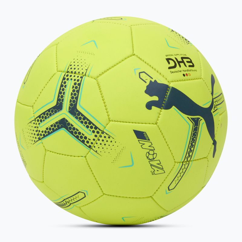Hádzanárska lopta PUMA Nova Lite fizzy apple/grey skies veľkosť 1 2