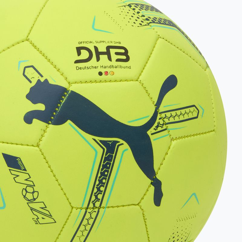 Hádzanárska lopta PUMA Nova Lite fizzy apple/grey skies veľkosť 1 3