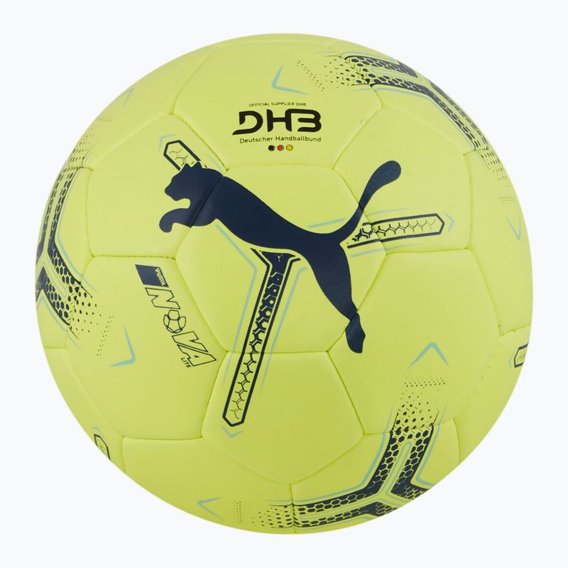 Hádzanárska lopta PUMA Nova Lite fizzy apple/grey skies veľkosť 1 4