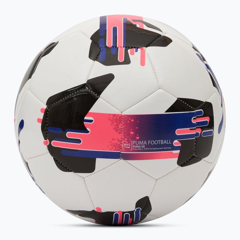 Futbalová lopta PUMA Orbita 6 MS puma white/lapis lazuli/sunset glow veľ. 3 2