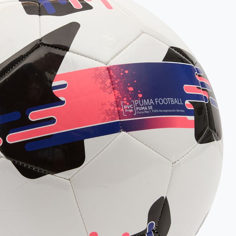 Futbalová lopta PUMA Orbita 6 MS puma white/lapis lazuli/sunset glow veľ. 5 3