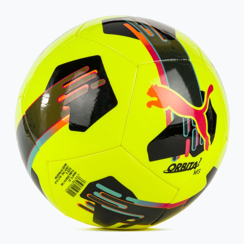 Futbalová lopta PUMA Orbita 7 MS lemon tonic/multicolor veľ. 4 2