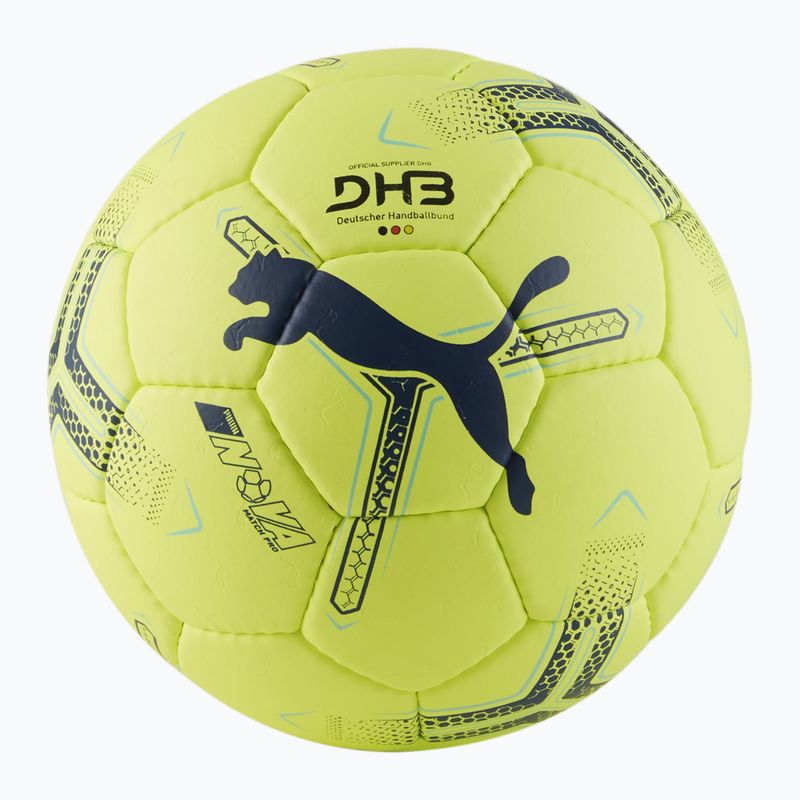 Hádzanárska lopta PUMA Nova Match Pro fizzy apple/grey skies Veľ. 2 4