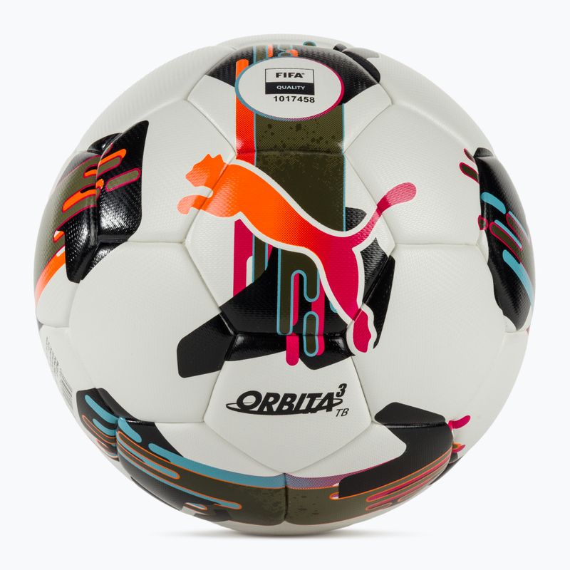 Futbalová lopta PUMA Orbita 3 TB FIFA Quality puma white/multicolor veľ. 4