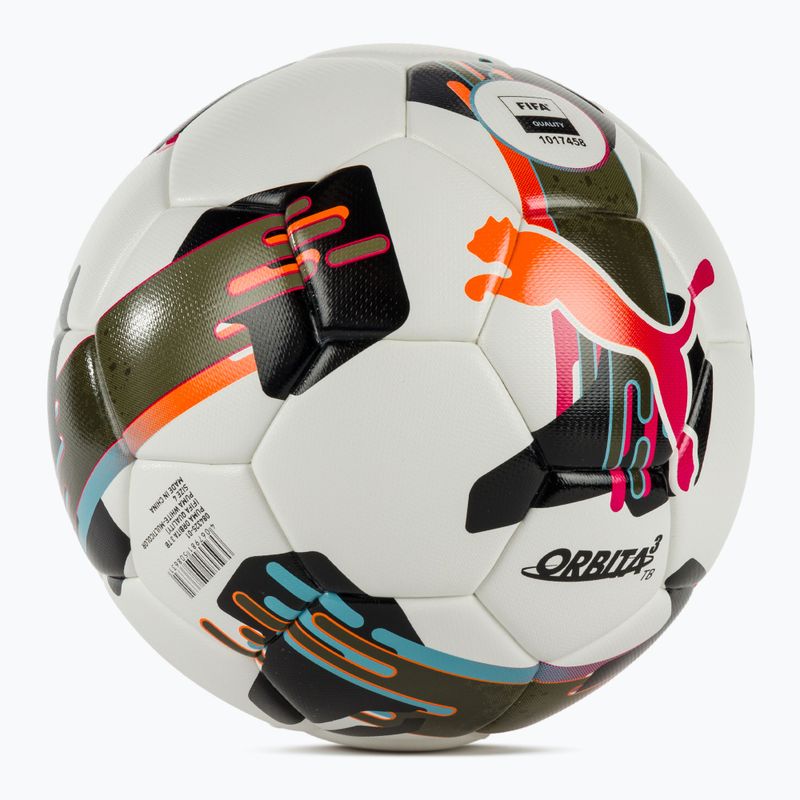 Futbalová lopta PUMA Orbita 3 TB FIFA Quality puma white/multicolor veľ. 4 2