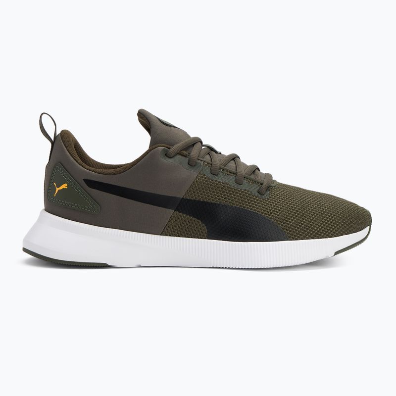 Bežecká obuv PUMA Flyer Runner dark olive/puma black/sunset stream 2