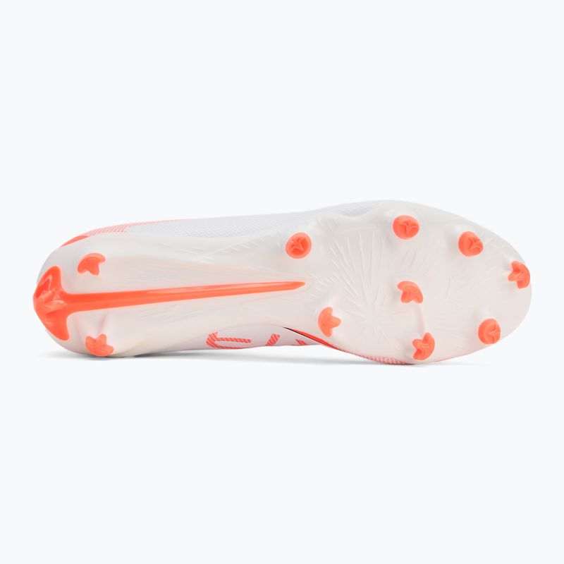 Kopačky PUMA Ultra 5 Play FG/AG puma white/puma black/glowing red 4