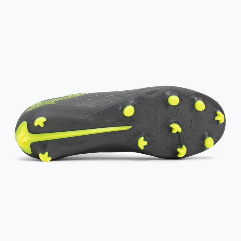 Detské kopačky PUMA Ultra 5 Match+ LL FG/AG Jr matte aged silver/yellow alert/puma aged silver 4