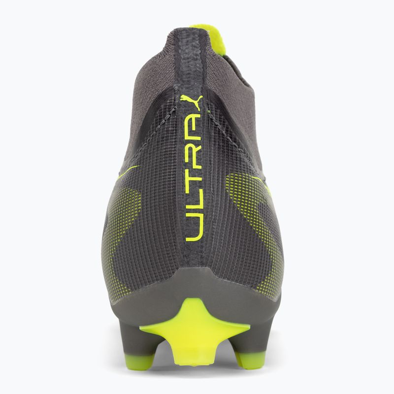 Pánske kopačky PUMA Ultra 5 Match+ FG/AG matte aged silver/yellow alert/puma aged silver 6