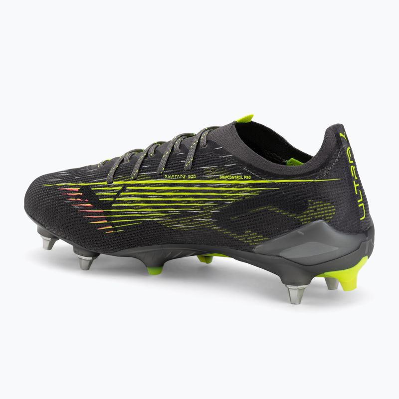 Pánske kopačky PUMA Ultra 5 Ultimate MxSG matte aged silver/yellow alert/sun struck 3