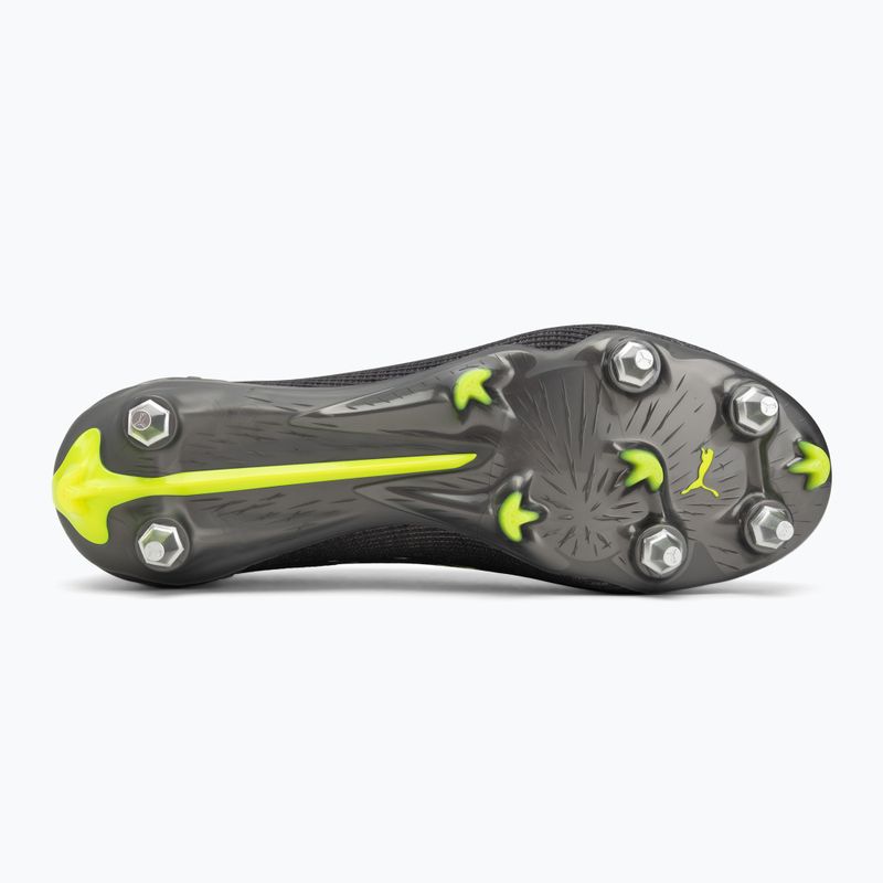 Pánske kopačky PUMA Ultra 5 Ultimate MxSG matte aged silver/yellow alert/sun struck 4