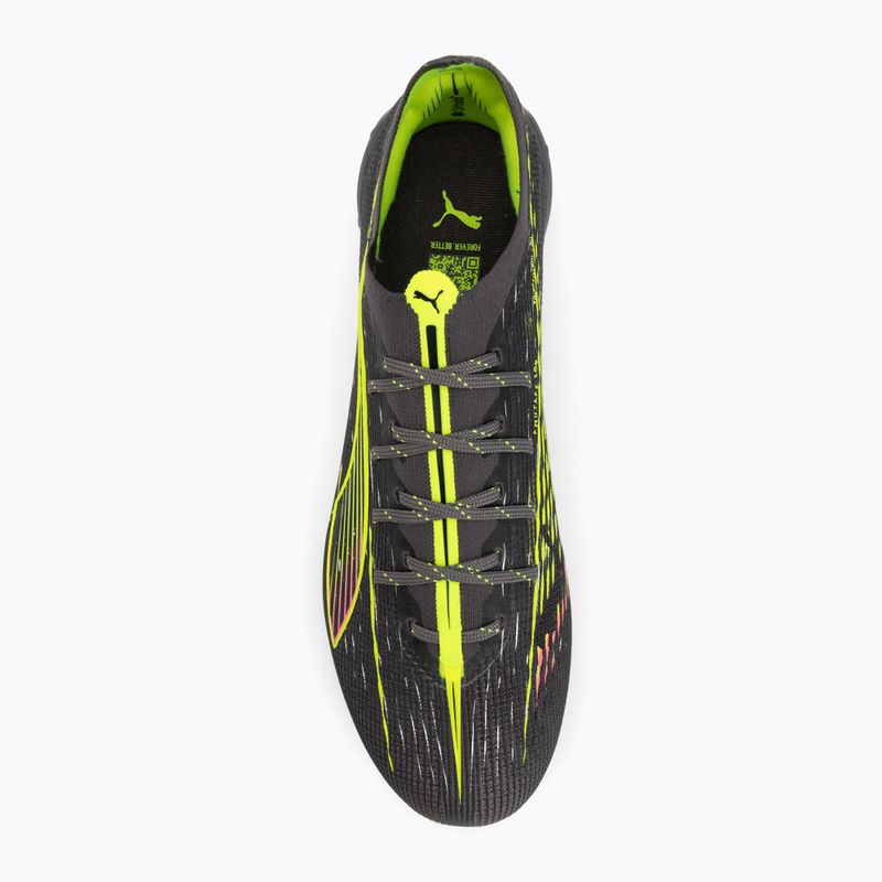 Pánske kopačky PUMA Ultra 5 Ultimate MxSG matte aged silver/yellow alert/sun struck 5