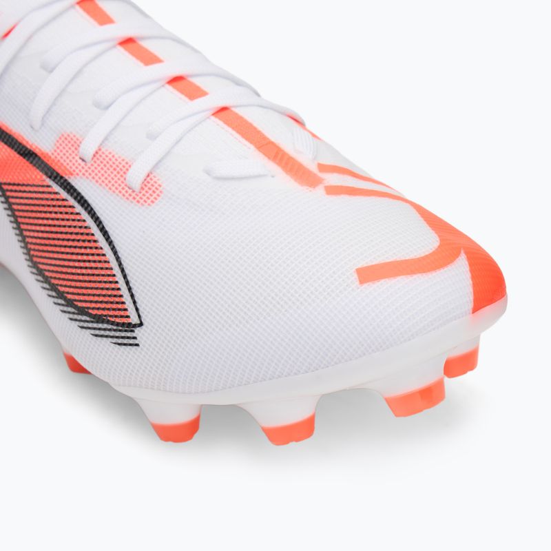 Pánske kopačky PUMA Ultra 5 Match FG/AG puma white/puma black/glowing red 7