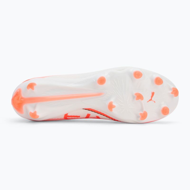 Pánske kopačky PUMA Ultra 5 Pro FG/AG puma white/puma black/glowing red 4