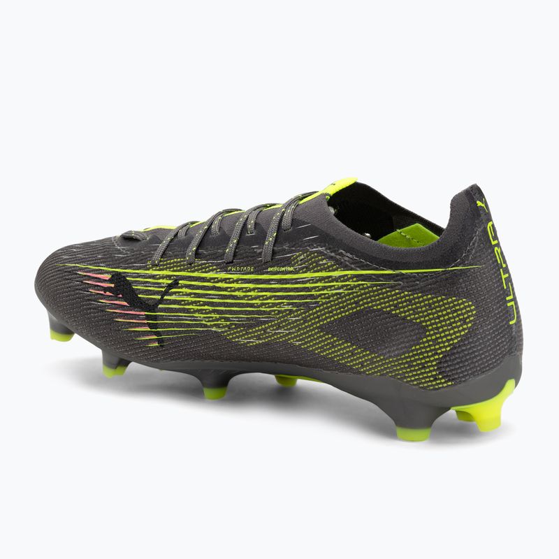 Pánske kopačky PUMA Ultra 5 Pro FG/AG matte aged silver/yellow alert/sun struck 2