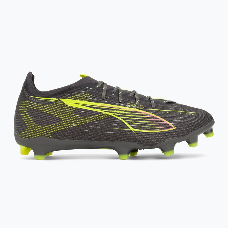 Pánske kopačky PUMA Ultra 5 Pro FG/AG matte aged silver/yellow alert/sun struck 3