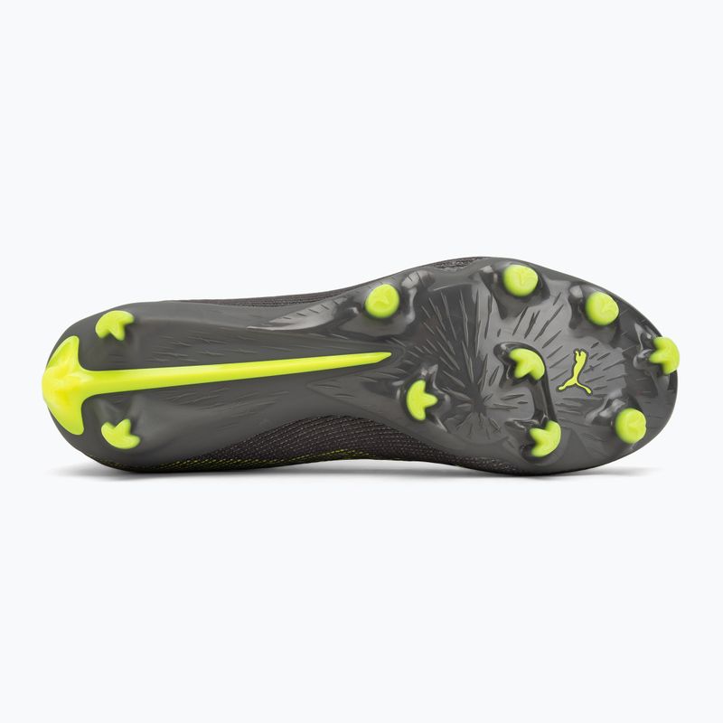 Pánske kopačky PUMA Ultra 5 Pro FG/AG matte aged silver/yellow alert/sun struck 4