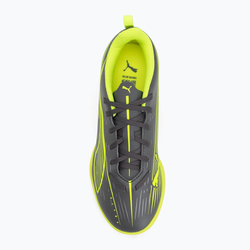 Detské kopačky PUMA Ultra 5 Play TT Jr matte aged silver/yellow alert/puma aged silver 5
