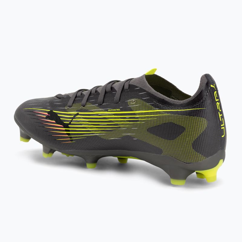 Pánske kopačky PUMA Ultra 5 Match FG/AG matte aged silver/yellow alert/puma aged silver 3