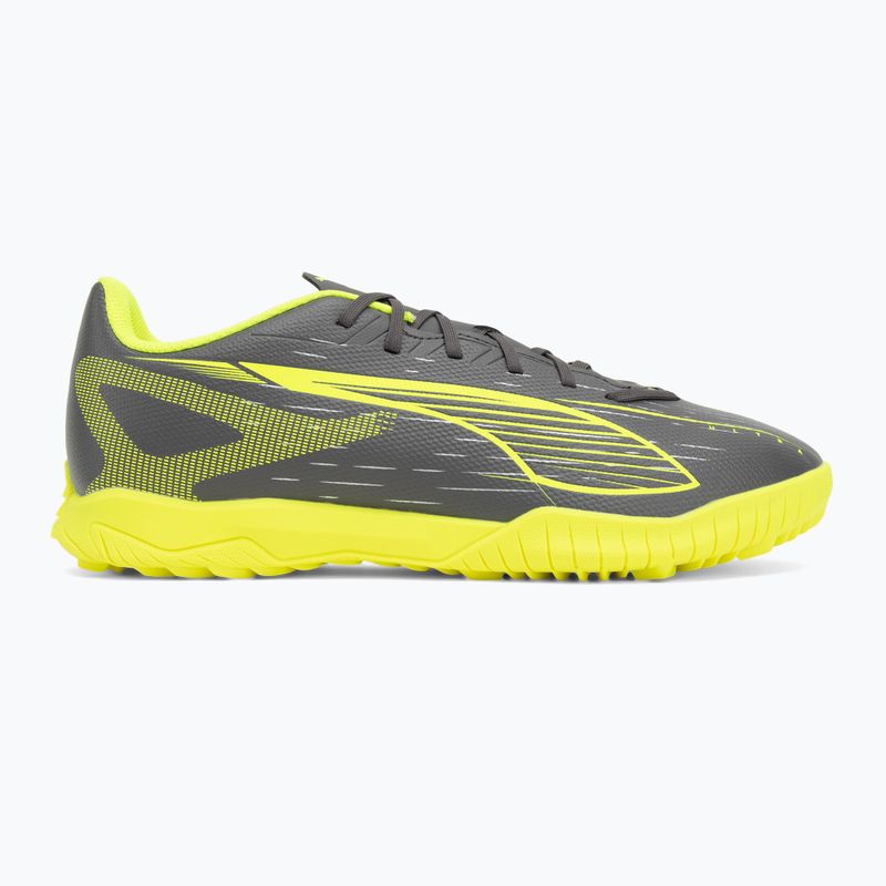 Pánske kopačky PUMA Ultra 5 Play TT matte aged silver/yellow alert/puma aged silver 2