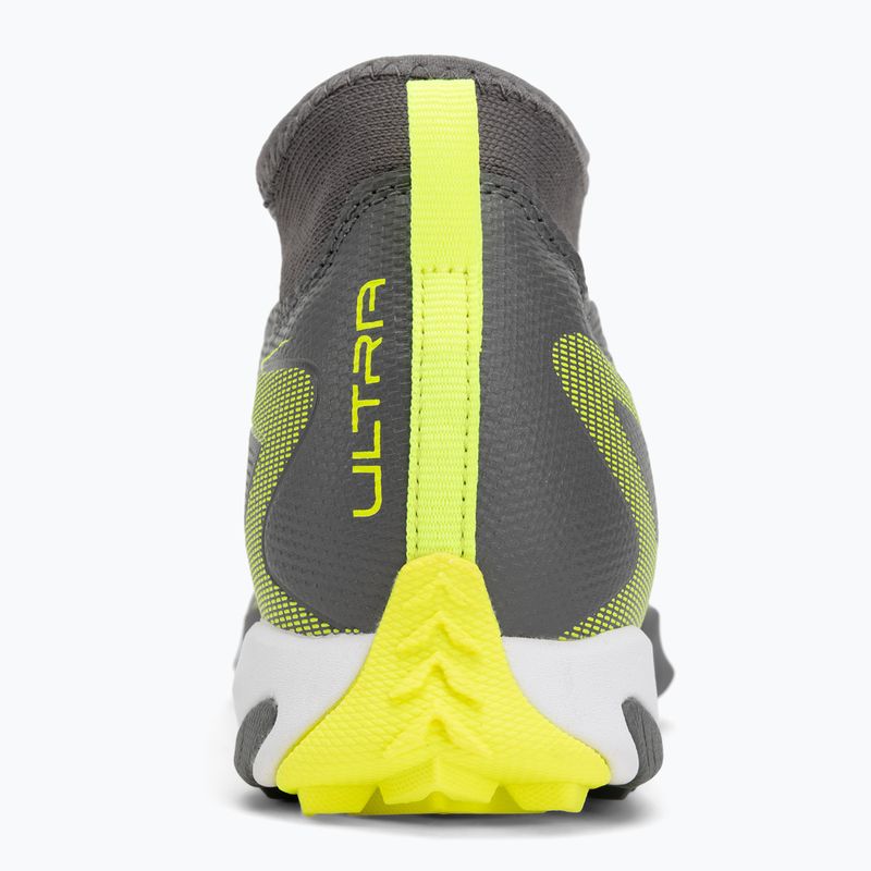 Detské kopačky PUMA Ultra 5 Match+ LL TT + Mid Jr matné stará strieborná/žltá výstraha/puma stará strieborná  6