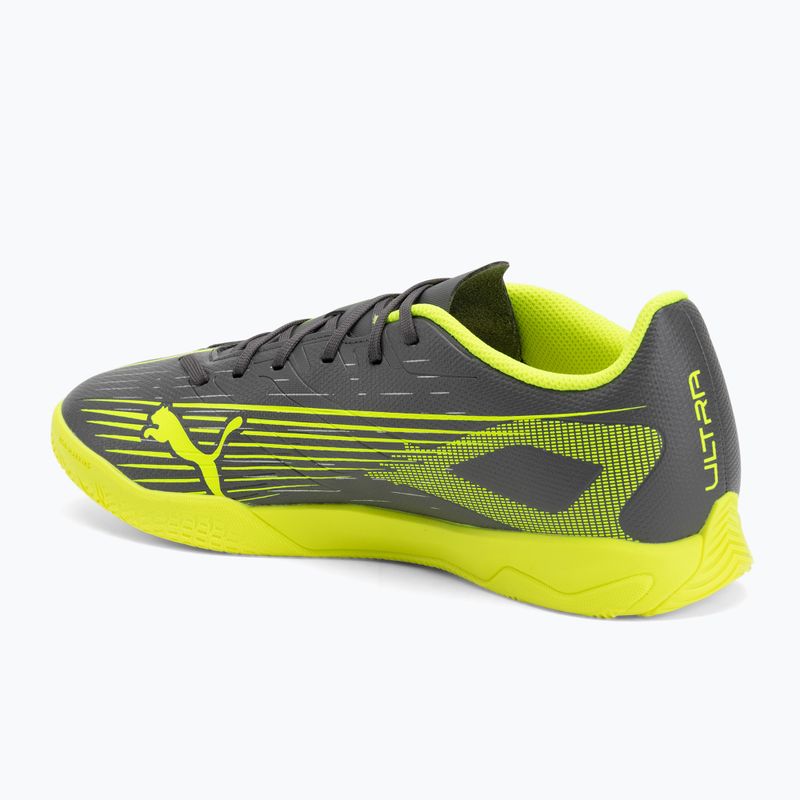 Pánske kopačky PUMA Ultra 5 Play IT matte aged silver/yellow alert/puma aged silver 3