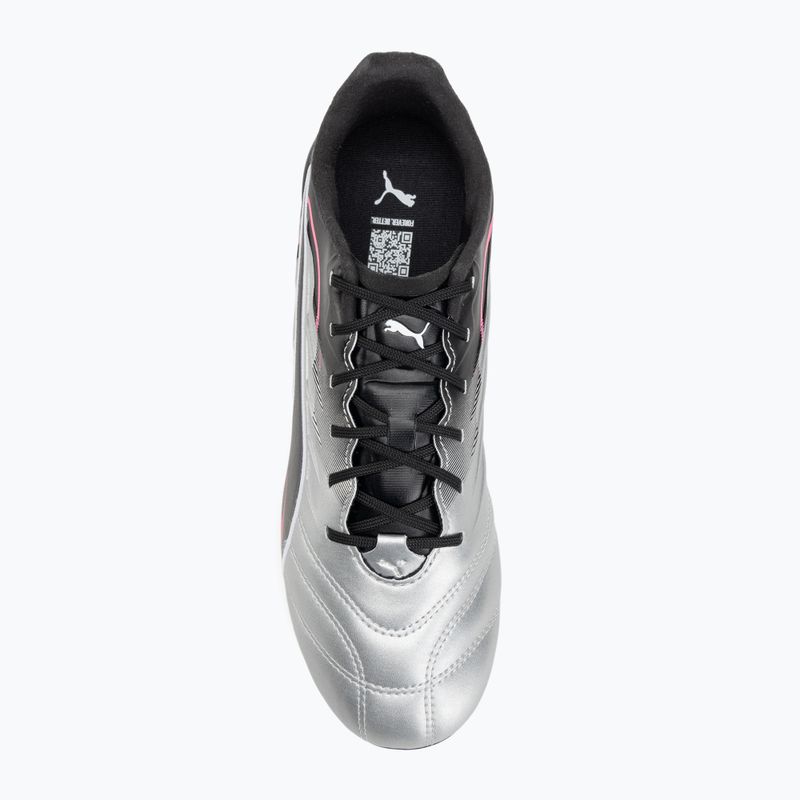 Pánske kopačky PUMA King Pre FG/AG puma silver/puma black/sun struck/puma white 5