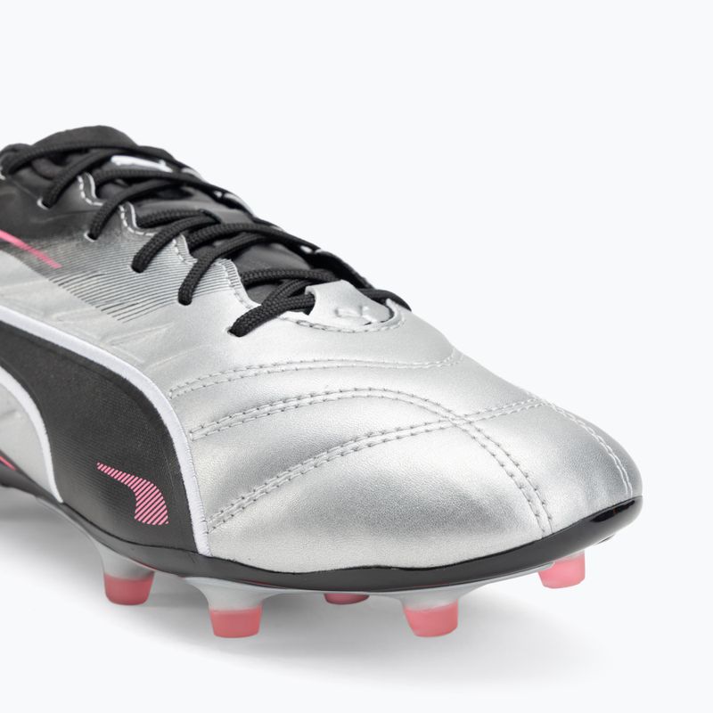 Pánske kopačky PUMA King Pre FG/AG puma silver/puma black/sun struck/puma white 7
