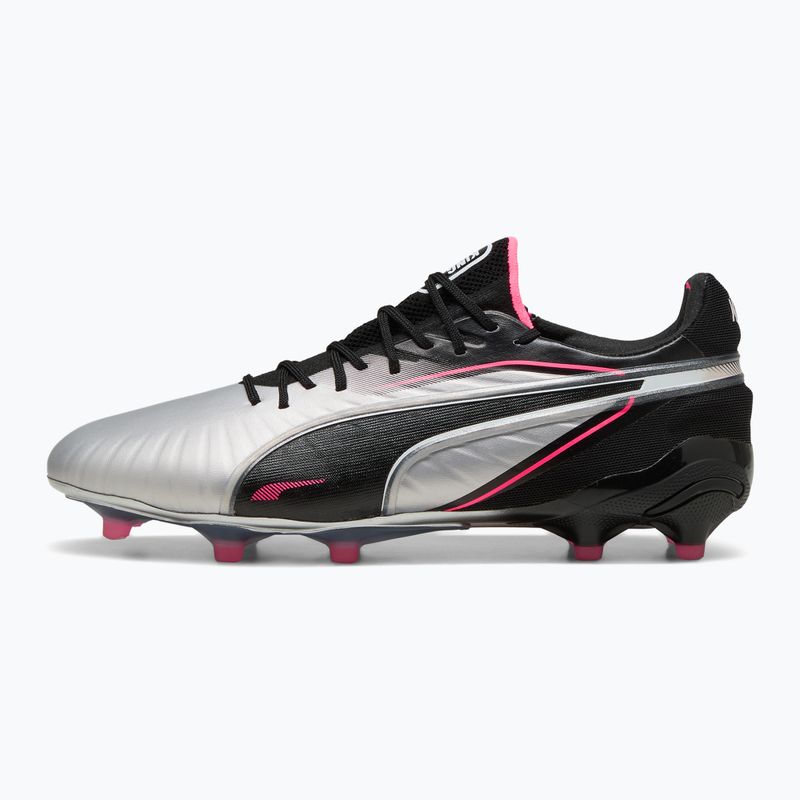 Pánske kopačky PUMA King Ultimate FG/AG puma silver/puma black/sun struck/puma white