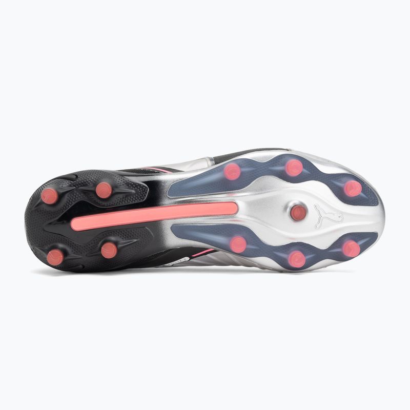 Pánske kopačky PUMA King Ultimate FG/AG puma silver/puma black/sun struck/puma white 4
