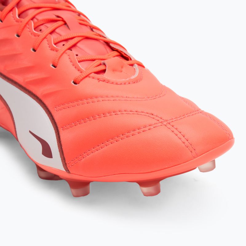 Pánske kopačky PUMA King Pro FG / AG glowing red / puma white / red fire 7