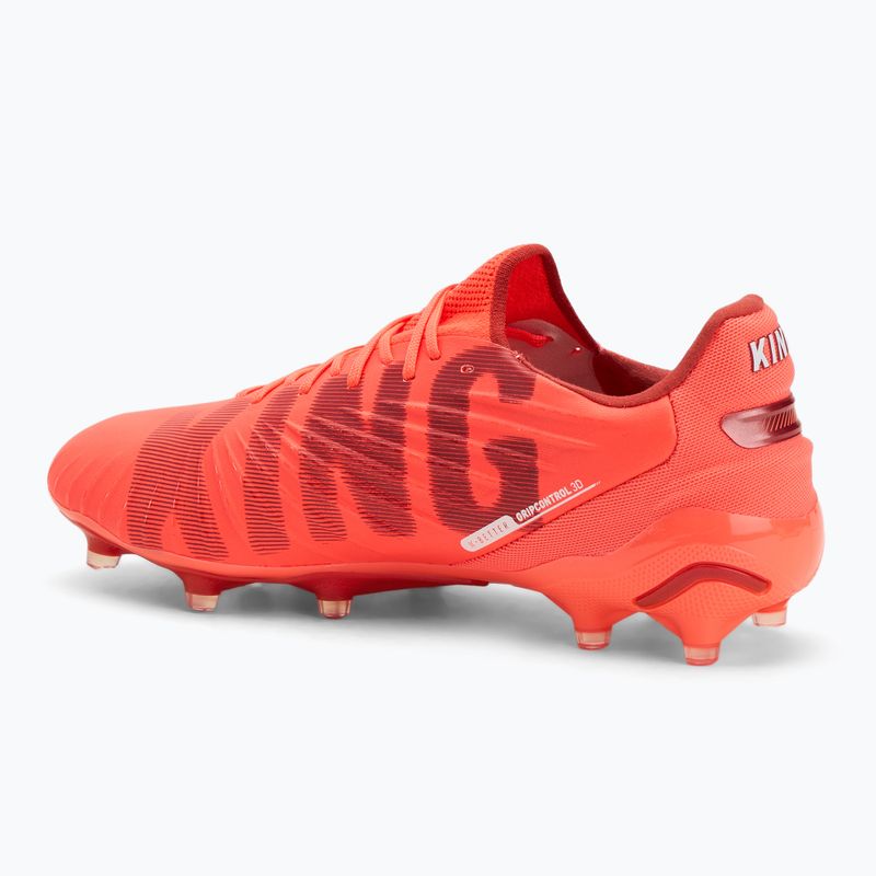 Pánske kopačky PUMA King Ultimate FG/AG glowing red/puma white/red fire 3