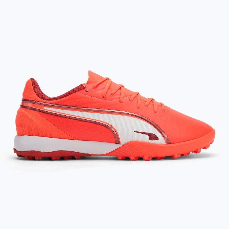 Pánske kopačky PUMA King Match TT glowing red/ puma white/ red fire 2