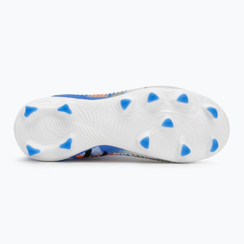 Detské kopačky PUMA Future 8 Match Forever FG/AG Jr white/ultra blue/feather gray/puma black/glowing red 4