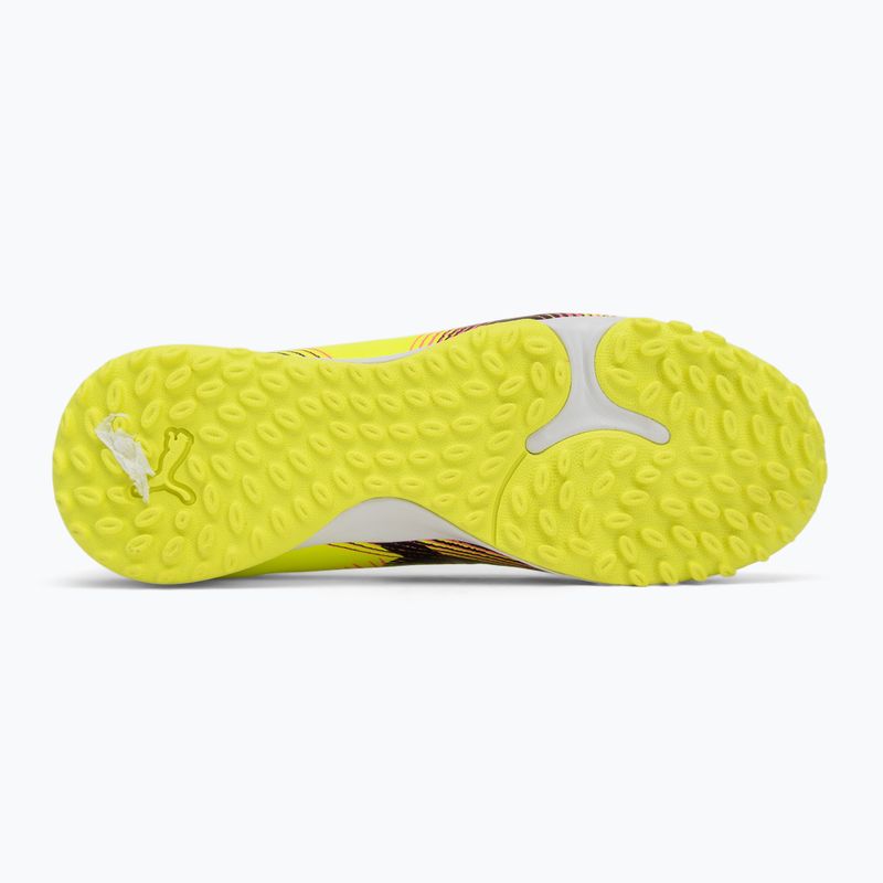 Detské kopačky PUMA Future 8 Play TT + Mid yellow alert/puma black/sun struck 4