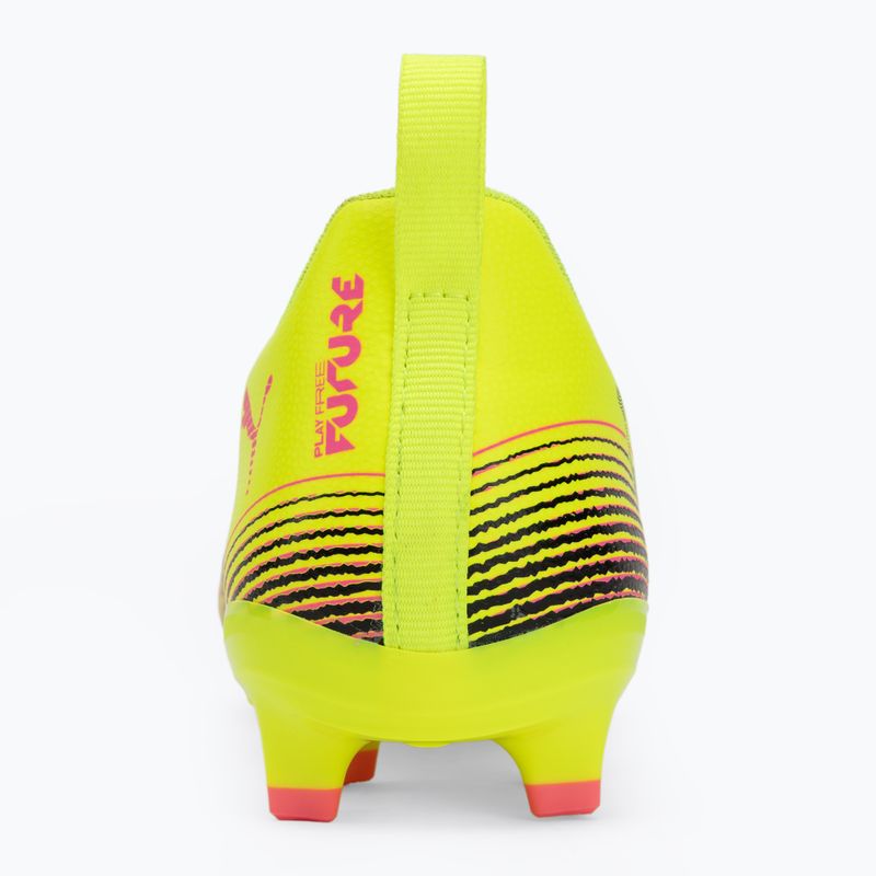 Detské kopačky PUMA Future 8 Play FG/AG Jr yellow alert/puma black/sun struck 6