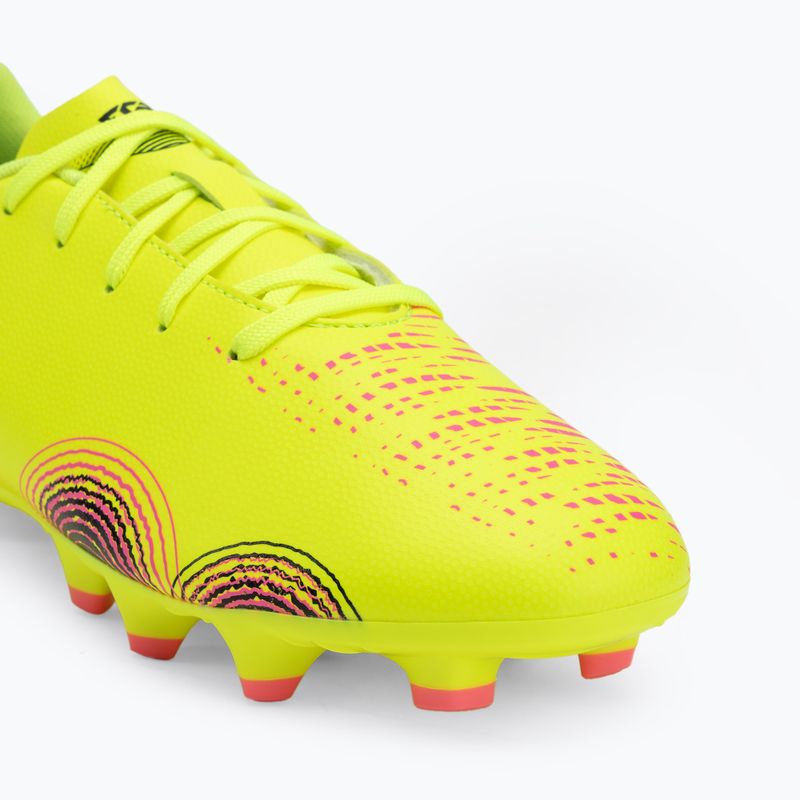 Detské kopačky PUMA Future 8 Play FG/AG Jr yellow alert/puma black/sun struck 7