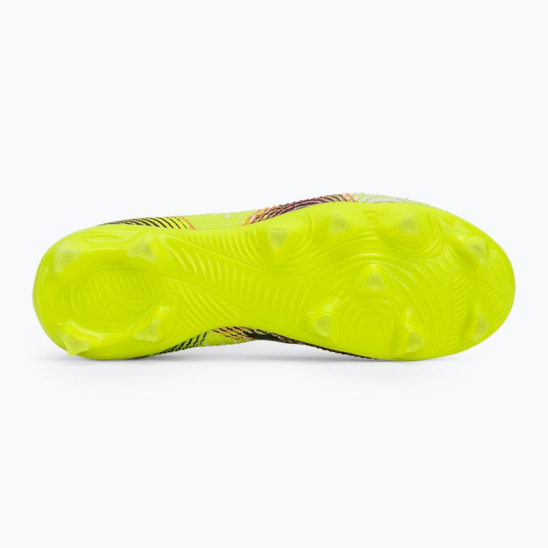 Detské kopačky PUMA Future 8 Match FG/AG Jr yellow alert/puma black/sun struck 4