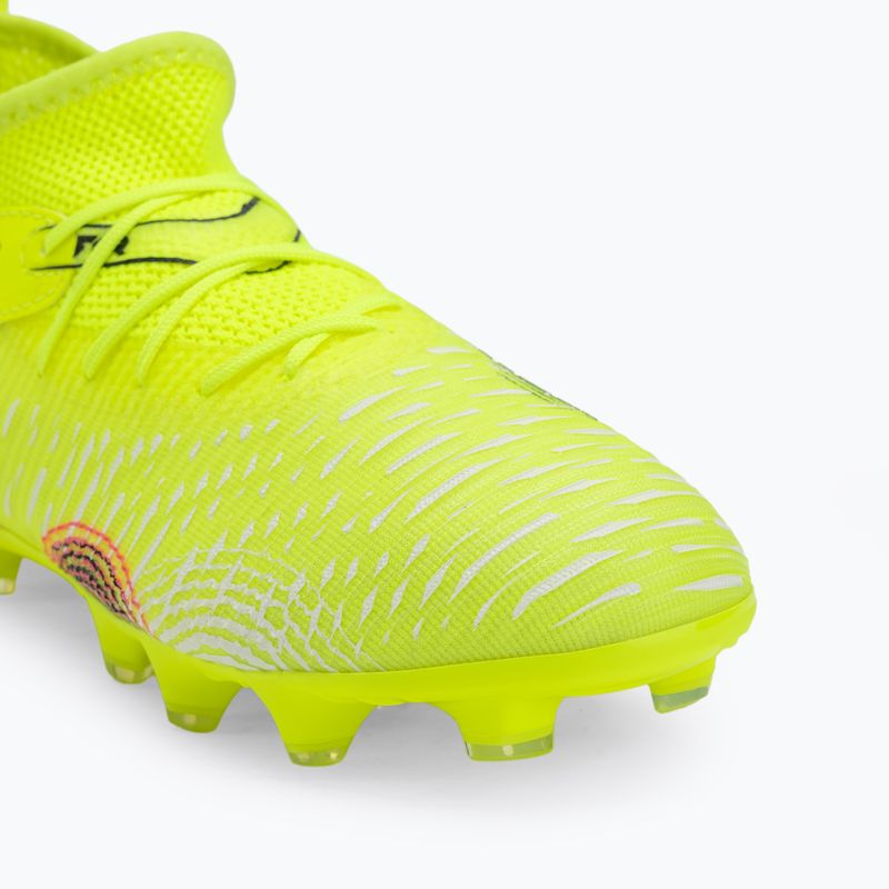 Detské kopačky PUMA Future 8 Match FG/AG Jr yellow alert/puma black/sun struck 7