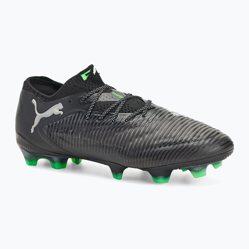 Pánske kopačky PUMA Future 8 Ultimate Low FG puma black/cool light gray/fluo green