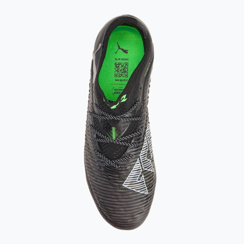 Pánske kopačky PUMA Future 8 Ultimate Low FG puma black/cool light gray/fluo green 5